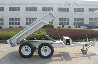 Electric Dumping Trailer